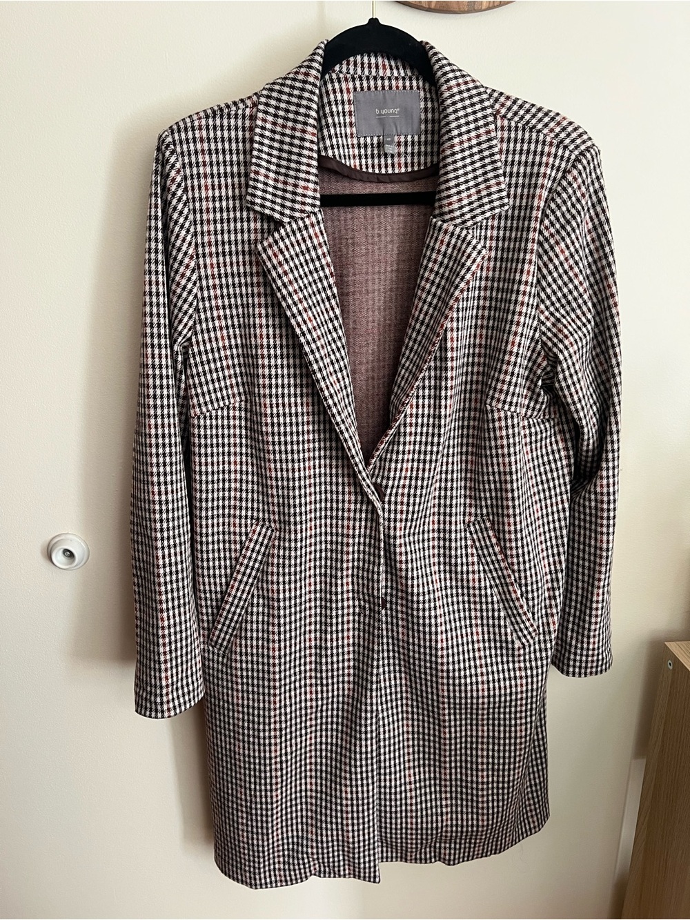 b.young Houndstooth Jacket